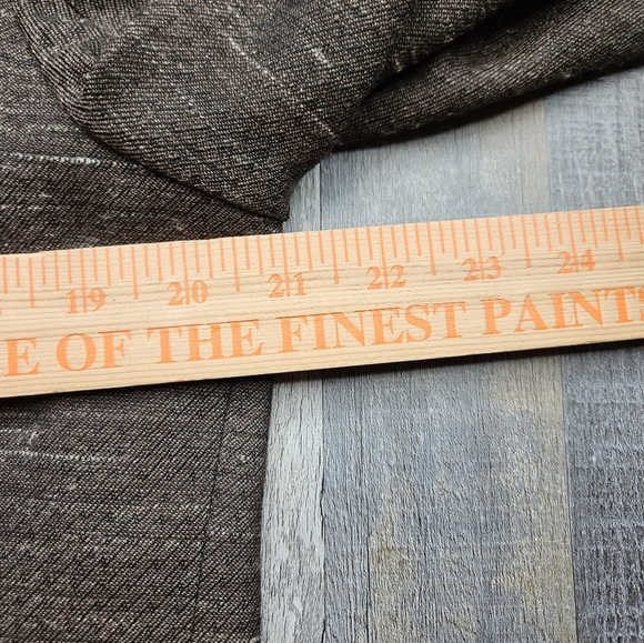 Lafayette 148 Wool Hemp Blend Blazer Size 14 Brown - Picture 13 of 15